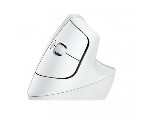 Langaton ergonominen hiiri Logitech Lift, valkoinen