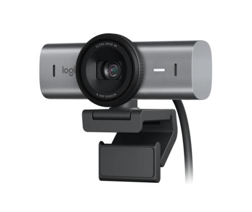 Logitech MX Brio webbikamera, 8,5 MP, 4K Ultra HD 3840x2160, USB-C, grafiittipintainen