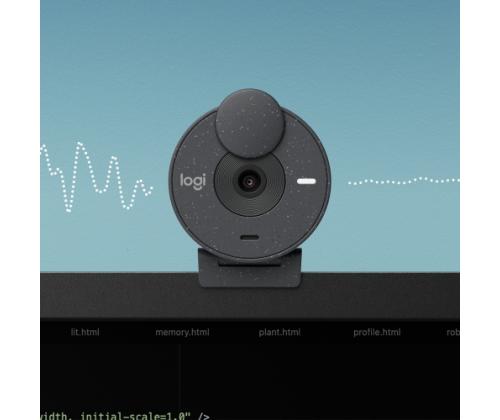 Verkkokamera Logitech Brio 300 (960-001436) Full HD, grafiitti