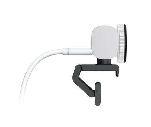 Logitech MX Brio -verkkokamera, 8,5 MP, 4K Ultra HD 3840x2160, USB-C, vaaleanharmaa