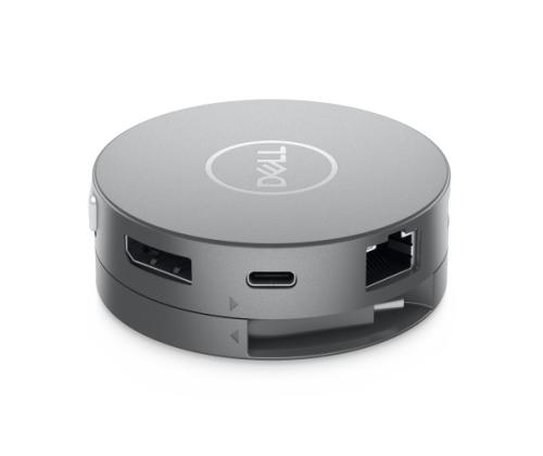 Dell DA310 7-in-1 USB-C-moniporttisovitin, hopea