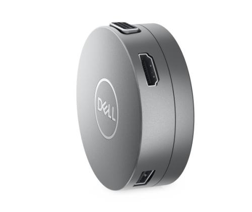 Dell DA310 7-in-1 USB-C-moniporttisovitin, hopea