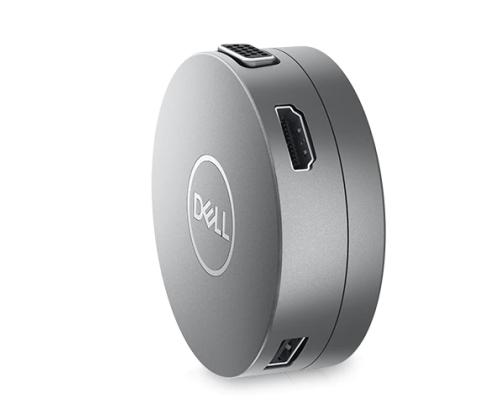 Dell DA310 7-in-1 USB-C-moniporttisovitin, hopea