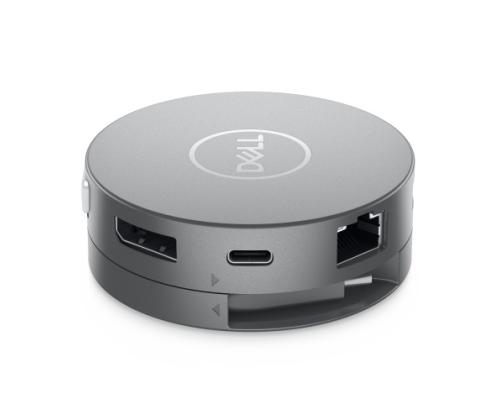 Dell DA310 7-in-1 USB-C-moniporttisovitin, hopea