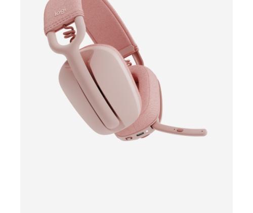 Logitech Zone Vibe 100 langattomat kuulokkeet, Bluetooth, Rose