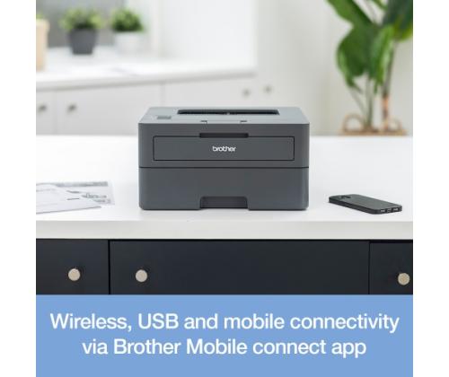 Brother HL-L2445DW Tulostin Laser S/W A4 32 ppm USB Wi-Fi Ethernet LAN