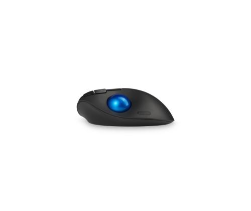 Kensington ProFit Ergo TB450 Trackball langaton hiiri, RF Wireless + Bluetooth, 1600 DPI, musta/sininen