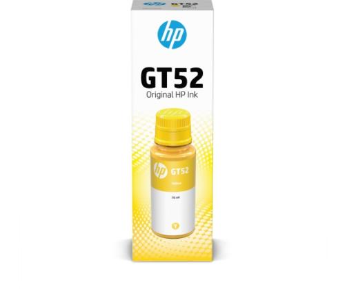 HP GT52 70 ml:n keltainen alkuperäinen mustepullo (M0H56AE)