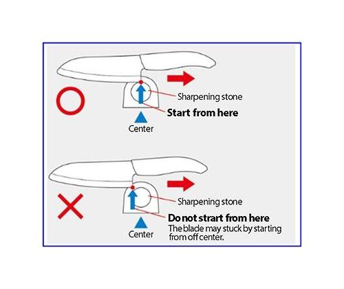 Kyocera RSD-01 BK timanttinen veitsenteroitin (keraamisille ja teräksisille veitsille), musta