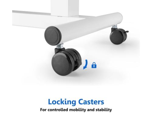 Up Up Forseti säädettävän korkuinen pöytä, valkoinen