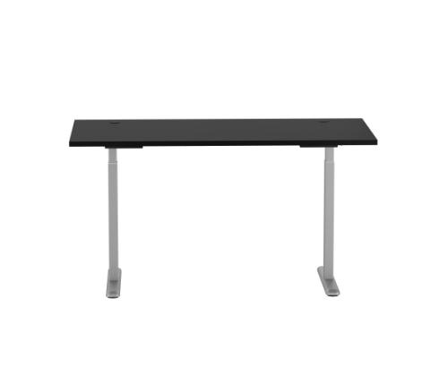 Säädettävän korkuinen pöytä Up Up Bjorn Grey, pöytälevy L Musta