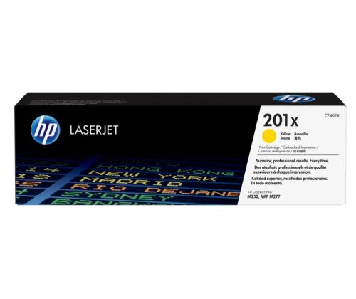 HP-kasetti nro.201X Keltainen HC 2,3k (CF402X)