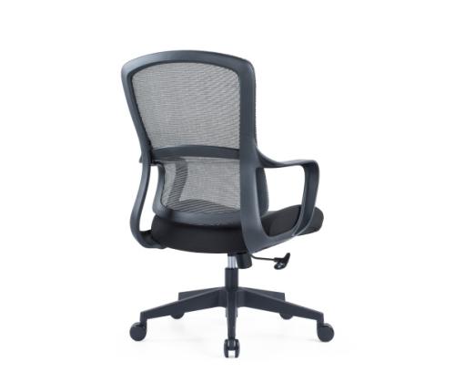 Up Up Darwin ergonominen työtuoli Musta, musta kangas + harmaa verkko