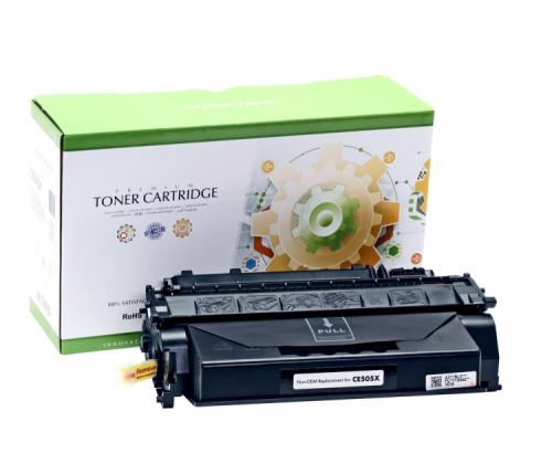 Yhteensopiva Static-Control Hewlett-Packard CE505X/CRG 719H Universal Black, korkea tuotto, 6900 s.