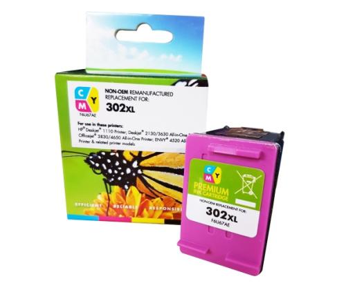 Yhteensopiva Static-Control Hewlett-Packard 302XL (F6U67AE) Color, 330 s.