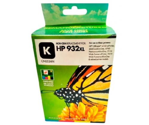 Yhteensopiva Static-Control Hewlett-Packard 932XL (CN053AE) Musta