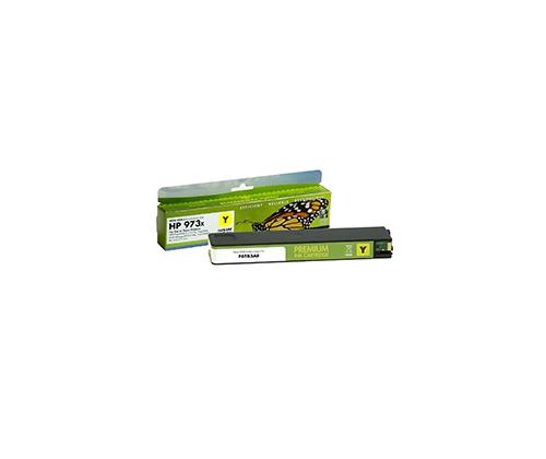 Analoog Tindikassett HP No.973X kollane (F6T83AE) Uusi siru