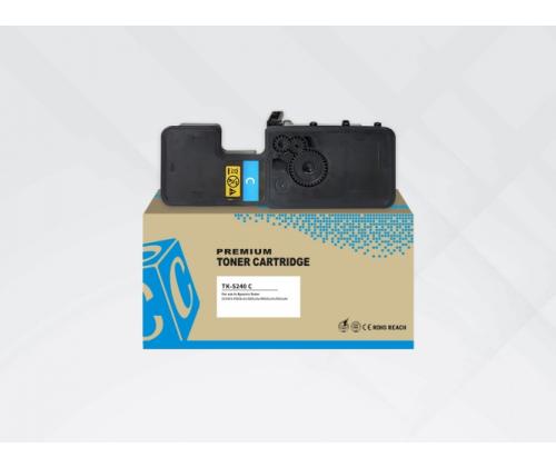 Yhteensopiva HYB Kyocera TK-5240C (1T02R7CNL0) värikasetti, syaani