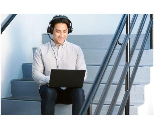 Kensington H2000 langalliset kuulokkeet USB-C, musta