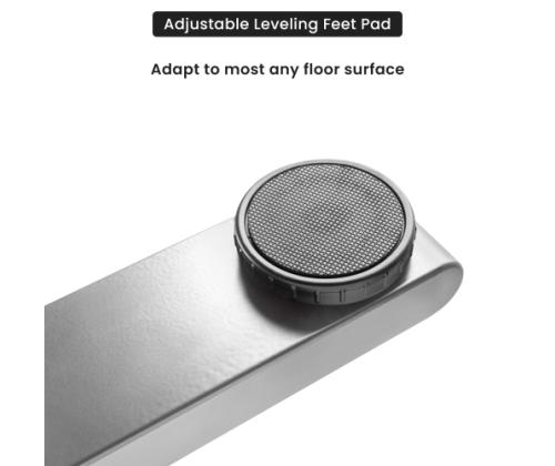 Säädettävän korkuinen pöytä Up Up Bjorn Gray, Pöytälevy M Tumma pähkinäpuu