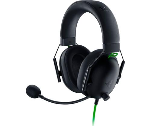 Razer RZ04-04570100-R3M1 Blackshark V2 X -kuulokkeet, langallinen kuuloke, musta/vihreä