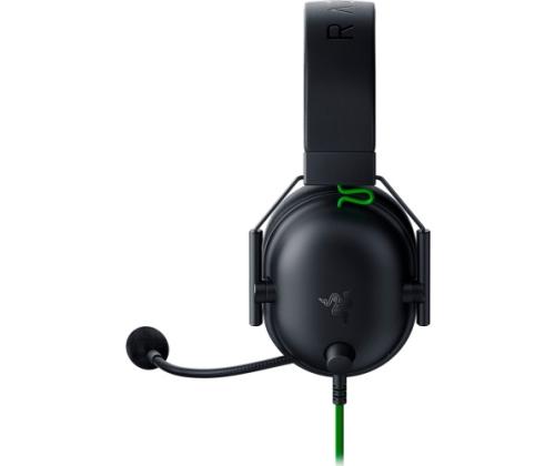 Razer RZ04-04570100-R3M1 Blackshark V2 X -kuulokkeet, langallinen kuuloke, musta/vihreä