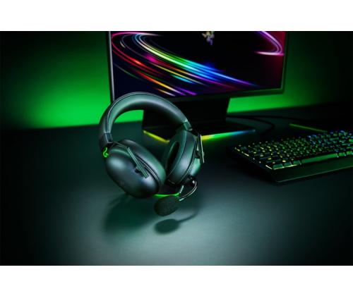 Razer RZ04-04570100-R3M1 Blackshark V2 X -kuulokkeet, langallinen kuuloke, musta/vihreä