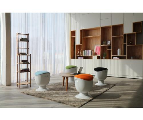 UP UP Seul ergonominen tuoli musta, D48 musta(DG) kangas