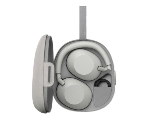 Sony WH-1000XM6 Melua vaimentavat langattomat Bluetooth-kuulokkeet, Platinum Silver (12 kuukauden takuu)