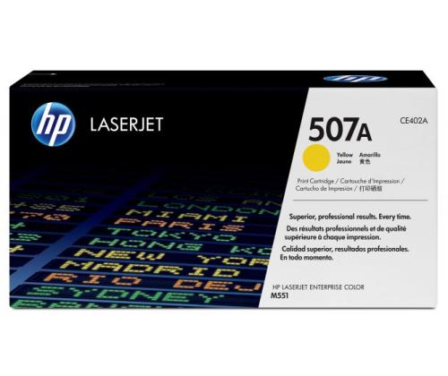 Värikasetti HP CE402A keltainen