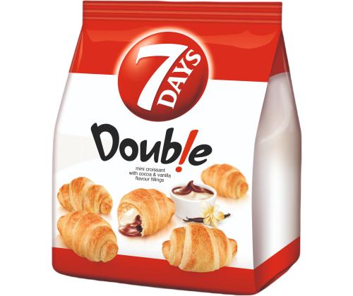 CHIPITA 7 DAYS Minicroissant kaakao-vaniljatäytteellä 185g