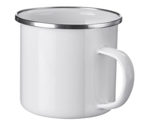 BEST Muki 350 ml, emaloitu, valkoinen (Westmark)