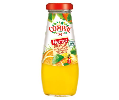 Appelsiininektari COMPAL 200ml (lasi)