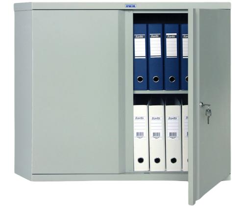 Asiakirjakaappi liukuovilla 832x915x458mm vaaleanharmaa