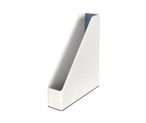 Lehtikotelo Leitz Dual valkoinen/harmaa