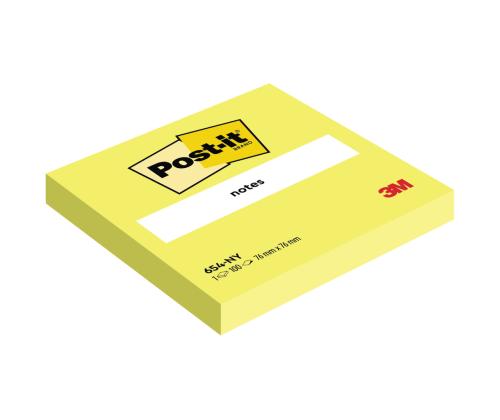 Viestilaput 76x76 Post-it 654 neonkeltainen