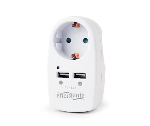 LATURI USB P/T AC PISTORASIALLA/EG-ACU2-02 GEMBIRD