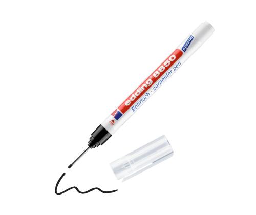 Pysyvä rakennemerkki pitkällä hienokärkisellä EDDING 8850 0,7-1mm musta