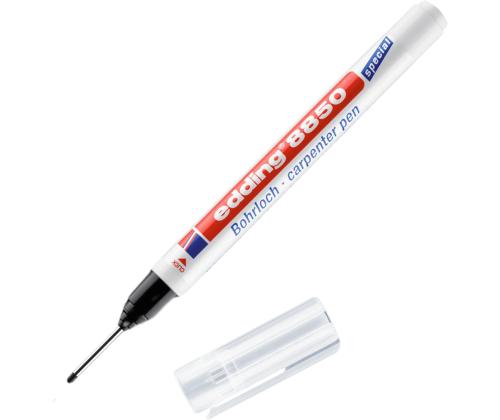 Pysyvä rakennemerkki pitkällä hienokärkisellä EDDING 8850 0,7-1mm musta