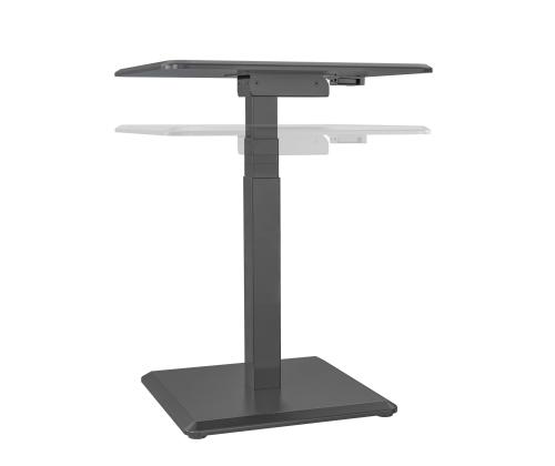 Säädettävä pöytä STOO® 1 jalalla, musta