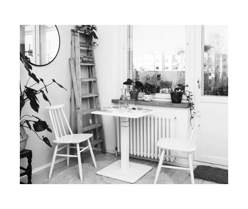 Säädettävä pöytä STOO® 1 jalalla, musta