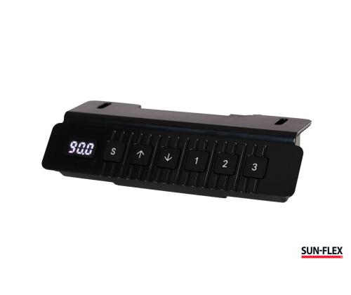 Sähköinen pöytärunko SUN-FLEX Deskframe III 2-teleskooppinen 2-moottorinen hopea