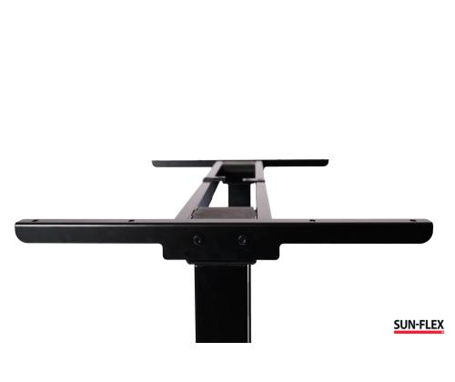 Sähköinen pöytärunko SUN-FLEX Deskframe III 2-teleskooppinen 2-moottorinen valko