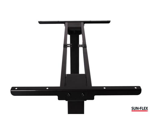 Sähköinen pöytärunko SUN-FLEX Deskframe III 2-teleskooppinen 2-moottorinen valko