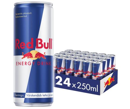 Energiajuoma, RED BULL 250 ml purkissa