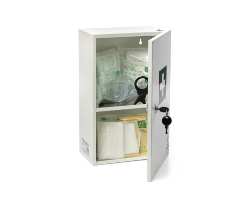 Lääkekaappi 33x40x13 metalli, lukittava