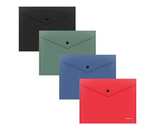 Muovinen kirjekuori leimalla A5+ ERICH KRAUSE Fizzy Classic -valikoima