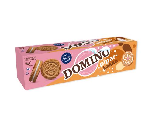 FAZER Domino piparkakkutäytteiset keksit 175g