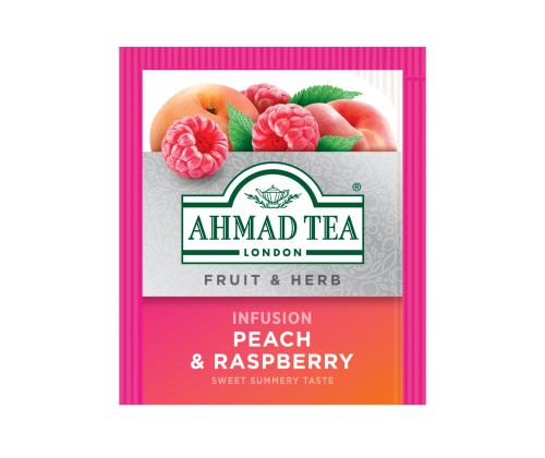 Yrttitee AHMAD persikka ja vadelma 20 kpl kirjekuoressa