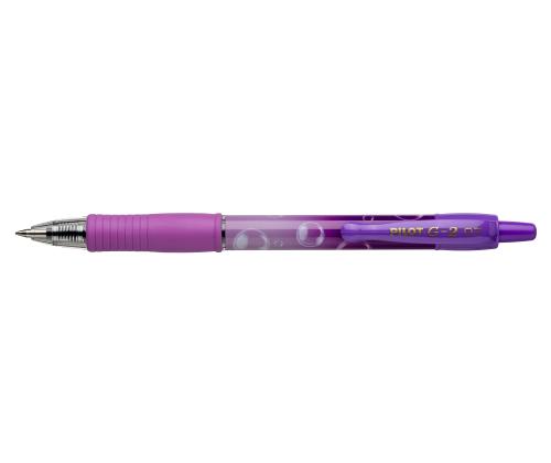 Geelikynä Pilot G2 Bubble 0,7mm purple
